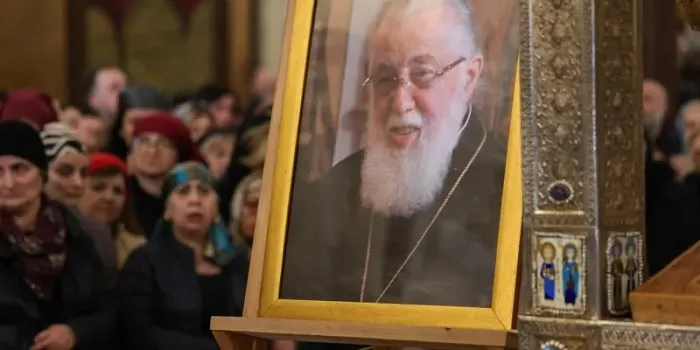 В Тбилиси проходит литургия за упокой Илии II
